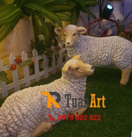dieu-khac-mo-hinh-con-cuu-bang-xop điêu khắc mô hình xốp con Cừu