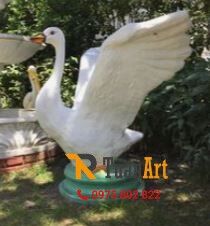 dieu-khac-mo-hinh-xop-con-ngong điêu khắc Mô Hình Xốp Con Ngỗng