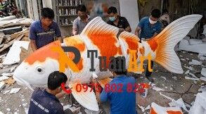 mo-hinh-con-ca-koi-bang-xop mô hình con Cá Koi bằng xốp