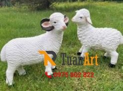 mo-hinh-con-cuu-bang-xop-mau-trang mô hình xốp con Cừu màu trắng