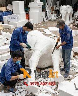 mo-hinh-lac-da-bang-xop-dieu-khac điêu khắc mô hình Lạc Đà bằng xốp