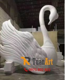 mo-hinh-xop-chim-thien-nga Mô hình xốp con chim thiên nga chất liệu xốp