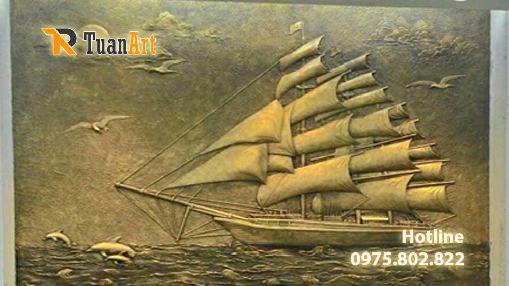 Phù điêu thuận buồm xuôi gió 3 phù điêu thu 2ận buồm xuôi gió